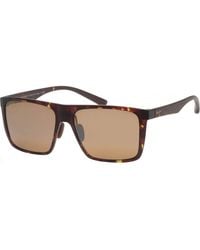 Maui Jim - Mj0455S-003 Honokalani Square/Rectangle Sunglasses - Lyst