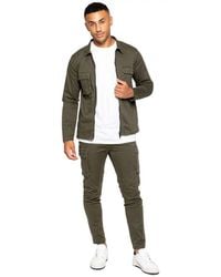 Enzo - Cargo Tracksuit Set - Lyst