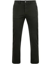 KAM Jeanswear - Regular Fit Stretch Modern Chino Trousers For - Lyst