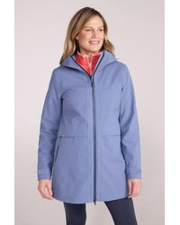 Mountain Warehouse - 'April' Long Breathable Lightweight Warm Full Zip Waterproof Jacket - Lyst