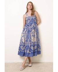 Blue Vanilla - Sleeveless Round Neck Maxi Dress - Lyst