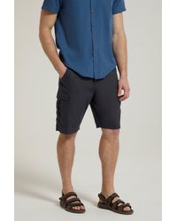 Mountain Warehouse - 'Lakeside' Twill Cotton Cargo Shorts With Multiple Pockets - Lyst