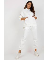 Love Lace - Office Cotton High Waisted Hooded Tracksuit - Lyst
