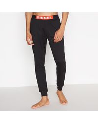 DIESEL Logo Waist Pyjama Bottoms - Black