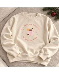 THE (Alphabet) - All I Want For Christmas Is Mulled Wine Jumper - Lyst