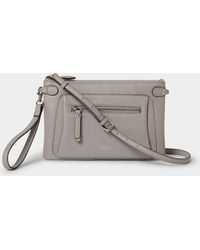 Osprey - The Ruby Leather Crossbody Clutch Bag - Lyst