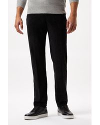 Burton - Slim Fit Black Cord Trousers - Lyst