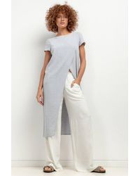 Love Lace - Summer Linen Wrap Short Sleeve Lightweight Tunic - Lyst