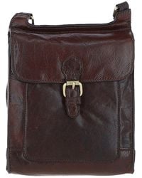 Ashwood Leather - Vintage Small Leather Travel Shoulder Bag - Lyst