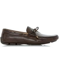 Dune - 'botswana' Leather Loafers - Lyst