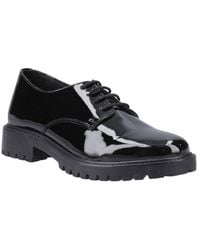 Hush Puppies - Aubrey Lace Up Patent Senior - Lyst