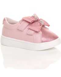 AJVANI - Touch Close Bow Trainers - Lyst