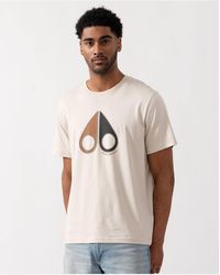 Moose Knuckles - Classic Crew Neck Logo Detail Slim Fit T-Shirt - Lyst
