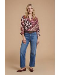 Dorothy Perkins - Patchwork Overhead Shirt - Lyst