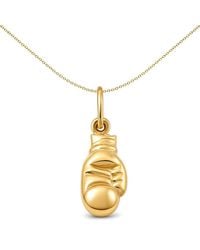Jewelco London - 9Ct Boxing Glove Charm Pendant - Lyst