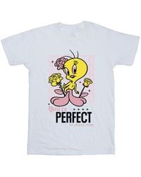 Looney Tunes - You'Re Perfect Tweety Cotton T-Shirt - Lyst