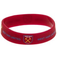 West Ham United Fc - Official Silicone Wristband - Lyst
