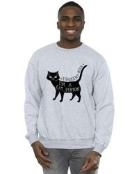 Disney - Hocus Pocus A Cat Person Sweatshirt - Lyst