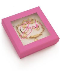 Bibi Bijoux - Gold 'radiance' Bracelet And Earrings Set - Lyst