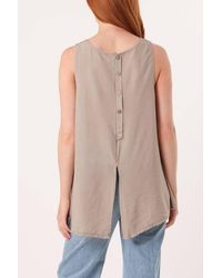 Blue Vanilla - Sleeveless Crew Top - Lyst