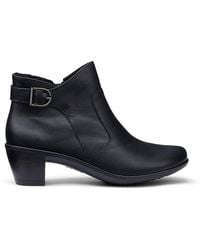 Hotter - Wide Fit 'Madison' Ankle Boots - Lyst