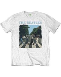 The Beatles - Abbey Road Logo T-shirt - Lyst