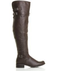 AJVANI - Riding Over The Knee Boots - Lyst
