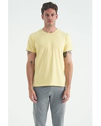 TOMMY LIFE - Cotton Elastane Crew Neck T-Shirt - Lyst