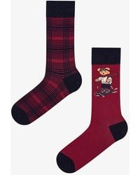 Penti - Ski Buddy New Year Patterned 2-Pack Crew Socks - Lyst