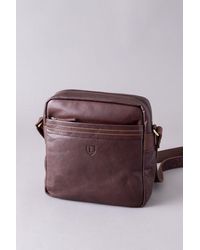 Lakeland Leather - 'keswick' Small Leather Messenger Bag - Lyst