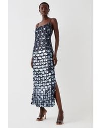 Coast - Embellished Mixed Sequin Maxi Dress - Lyst