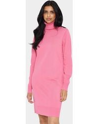 Saint Tropez - Milasz Roll Neck Long Sleeve Knit Dress - Lyst