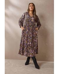 Evans - Paisley Maxi Dress - Lyst