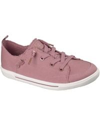 Skechers - Cute 2.0 Canvas Slip On Trainer Rose - Lyst