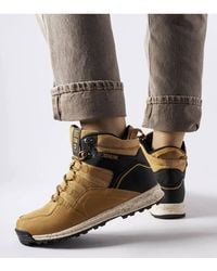 Love Lace - Winter Round Toe Lace-Up Worker Boots - Lyst