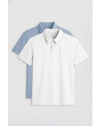 TOMMY LIFE - Cotton-Blend Polo T-Shirt - Lyst