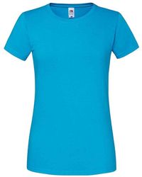 Fruit Of The Loom - Fit Ringspun Premium T-Shirt - Lyst