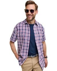 Chums - Short Sleeve Seersucker Shirt Champion Croyde - Lyst