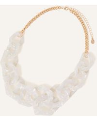 Accessorize - Resin Chain Statement Necklace - Lyst