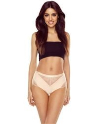 KDMD - Lace Cutout Bikini Bottom With Laser Cut Fit - Lyst