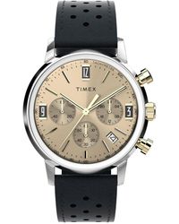 Timex - Marlin Quartz Stainless Steel Classic Analogue Watch - Tw2w10000 - Lyst