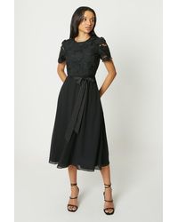 Debut London - Lace Two In One Dress - Lyst