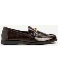 Linzi - Affluent Faux Leather Slip On Loafer - Lyst