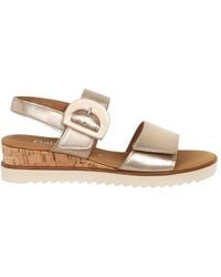 Gabor - 'Reeth' Low Wedge Sandals - Lyst