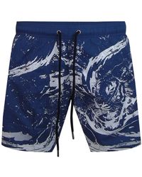Philipp Plein - Water Tiger Board Shorts - Lyst