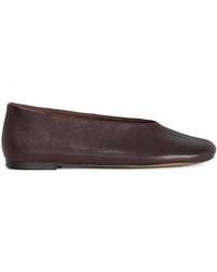 Dune - 'Highway' Leather Ballet Pumps - Lyst