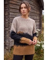 Roman - Petite Abstract Knit Jumper - Lyst