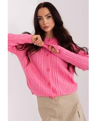 Love Lace - Variegated Button Front Cardigan Sweater Style 186809 - Lyst