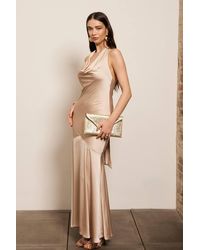 TFNC London - Sabba Champagne Maxi Dress - Lyst