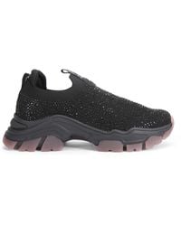 KG by Kurt Geiger - 'limitless Knit Low Bling' Trainers - Lyst